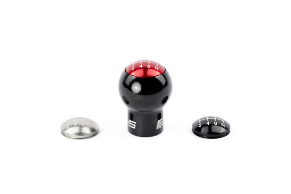 AMS Performance Subaru WRX/STi 6-Speed Billet Shift Knob (Incl. Red, Black, & Gunmetal Caps