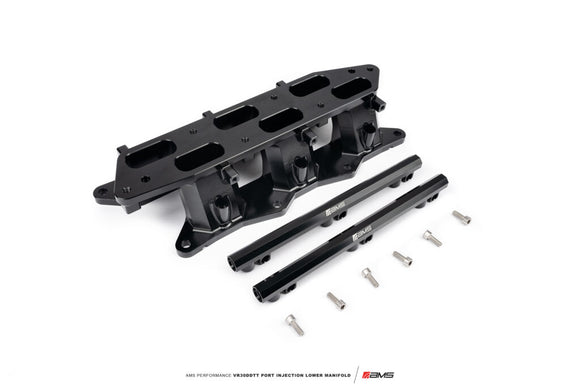 AMS Performance Nissan Z Port Injection Lower Manifold (Black)