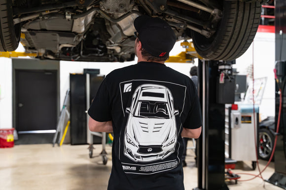AMS Performance INFINTI Q B+W T-Shirt