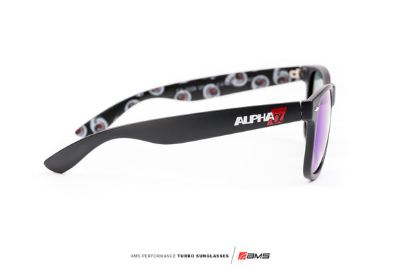 AMS Performance Matte Black Turbo Sunglasses