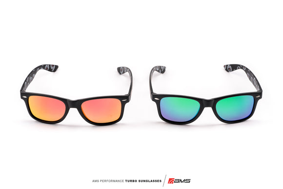 AMS Performance Matte Black Turbo Sunglasses