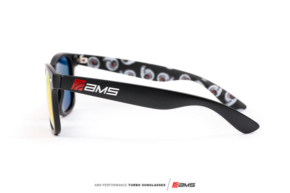 AMS Performance Matte Black Turbo Sunglasses