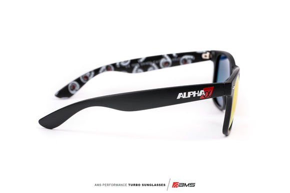 AMS Performance Matte Black Turbo Sunglasses