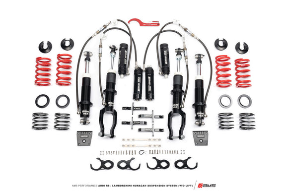AMS Performance Audi R8 / Lamborghini Huracan Suspension System V2 (For car W/ OEM Lift System)