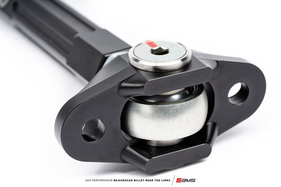 AMS PERFORMANCE R8/HURACAN BILLET REAR TOE LINKS
