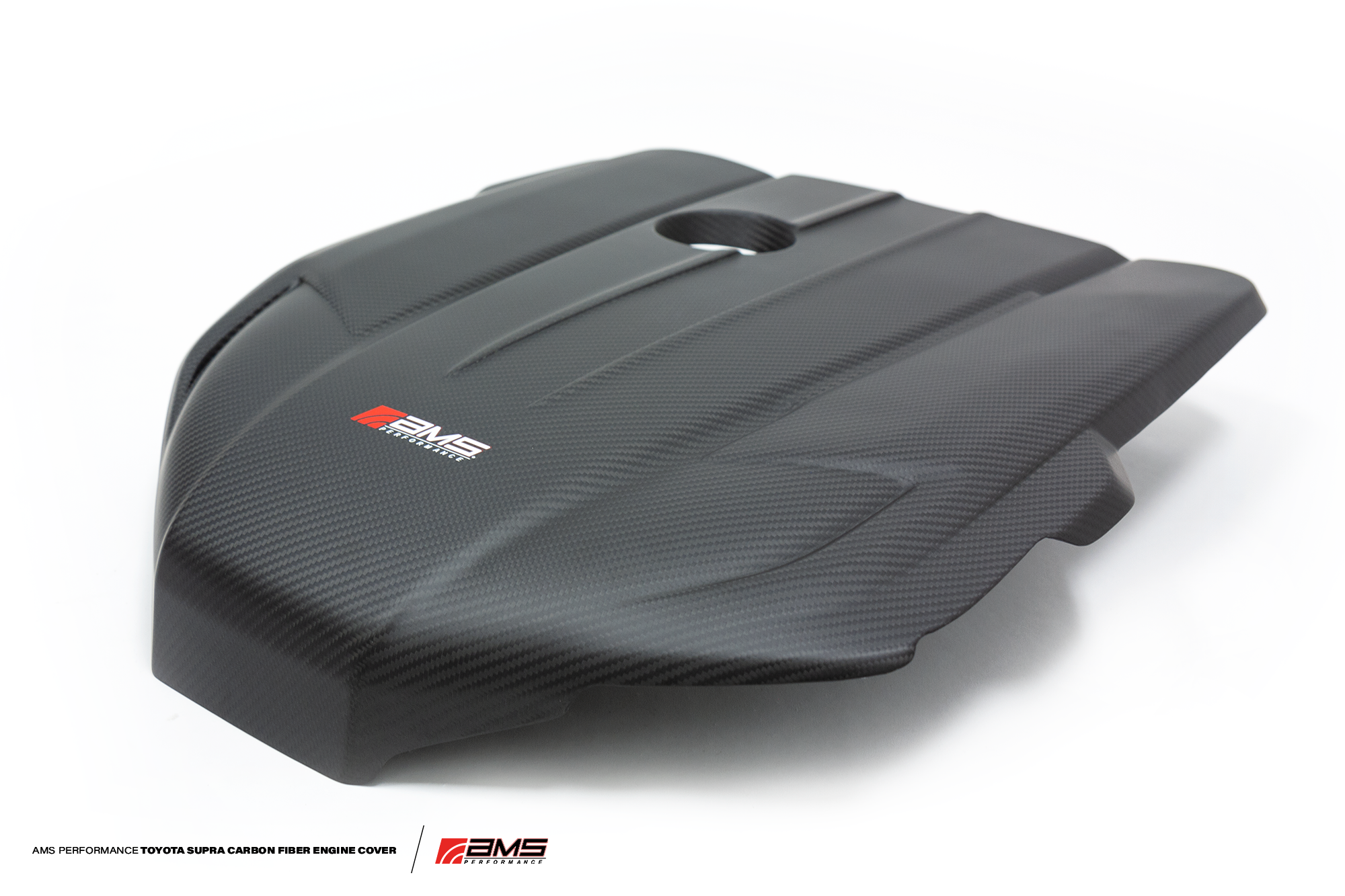 AMS Performance Toyota GR Supra Carbon Fiber Engine Cover - 0