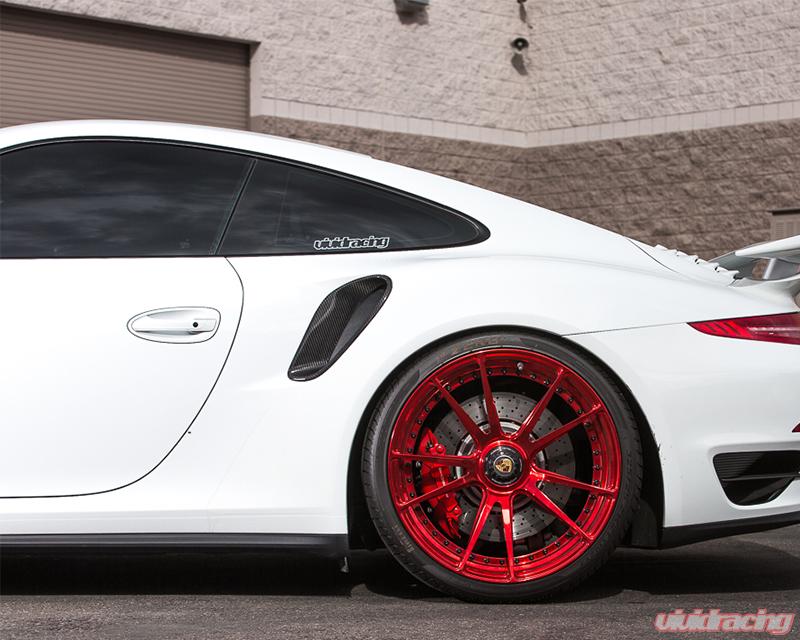 VR Aero Carbon Fiber Side Air Ducts Porsche 991 Turbo