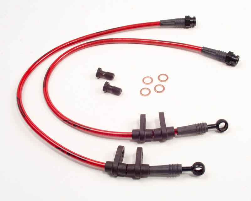 Agency Power Front Steel Braided Brake Lines Honda S2000 00-05