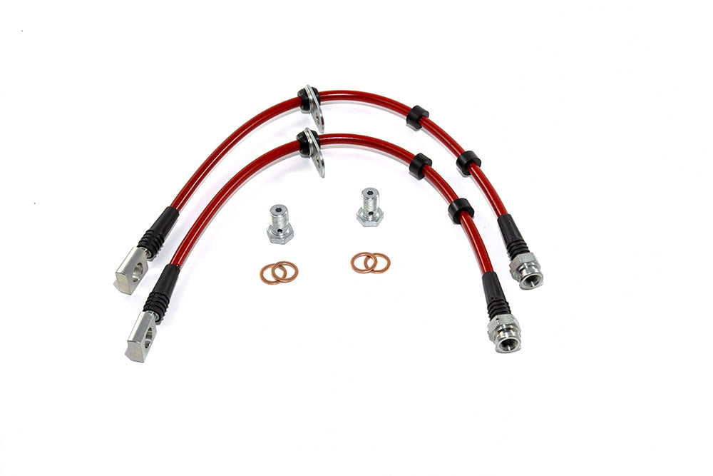 Agency Power Front Steel Braided Brake Lines Ford Focus RS 16-18