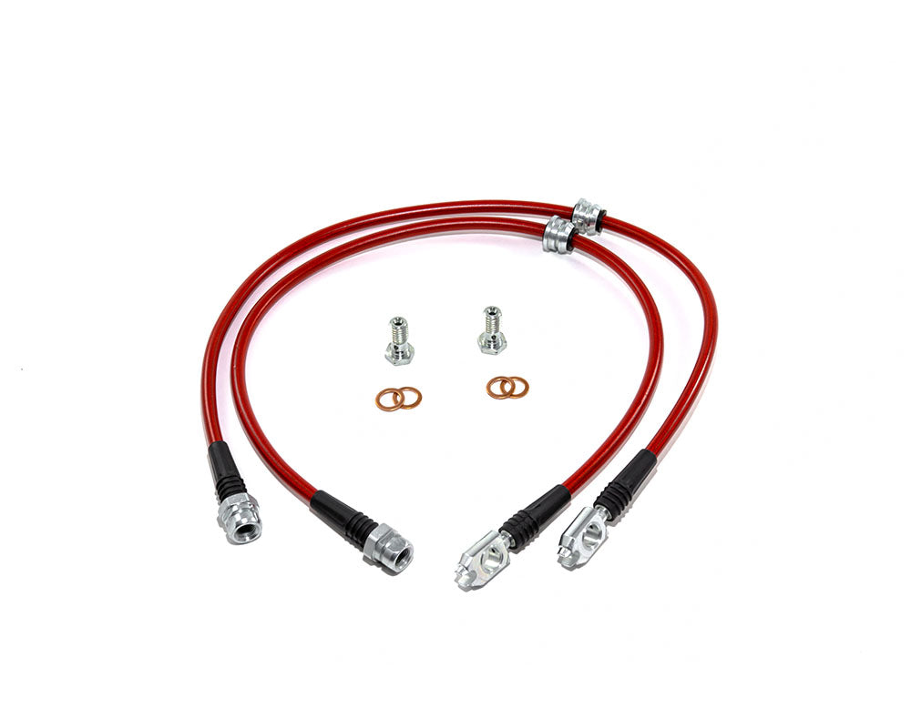 Agency Power Front Steel Braided Brake Lines Audi S3 8V 15-20