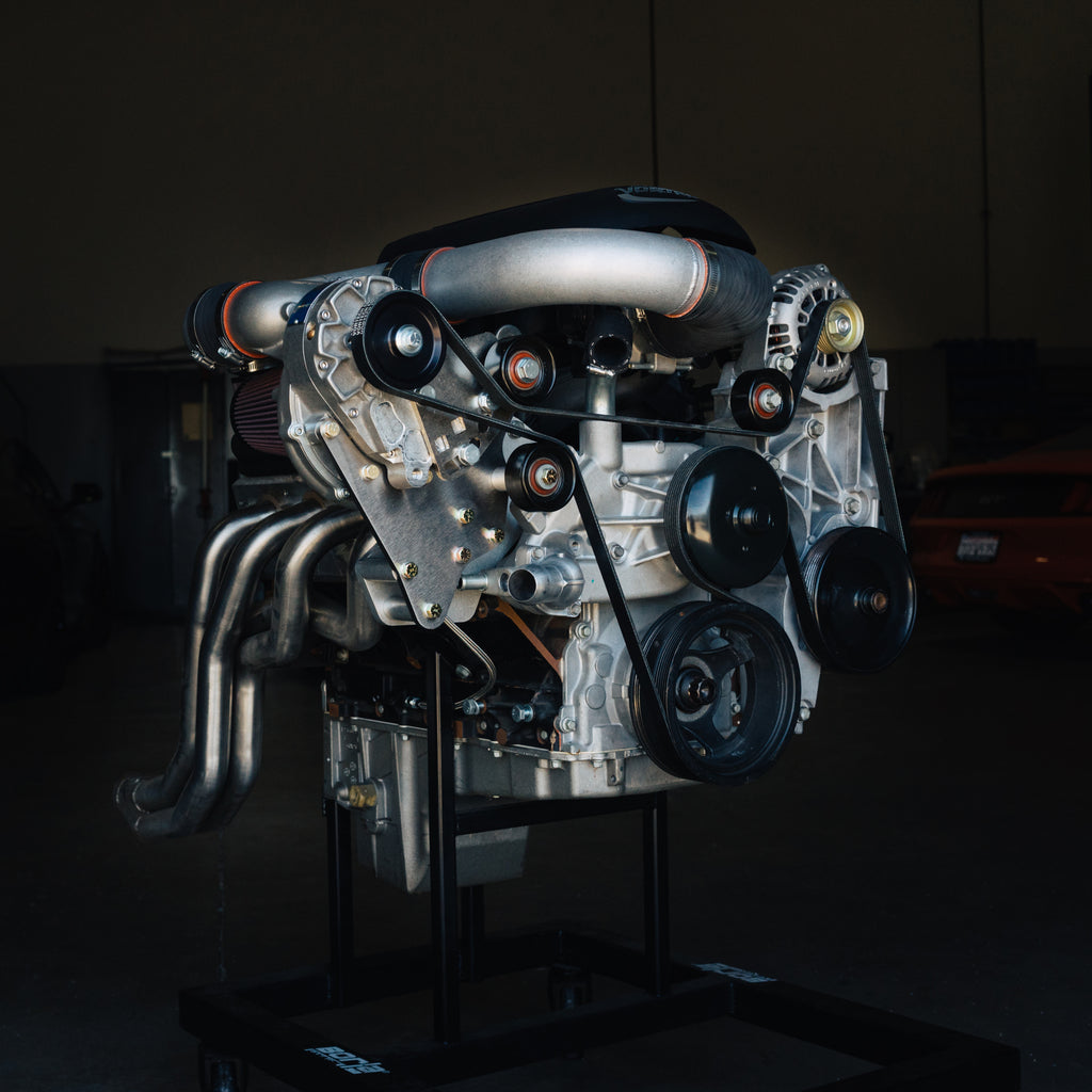 Vortech Tuner Kit. EFI. GM LS-Swap. Passenger Side. LS Truck FEAD w/V-3 SCi. Polished