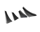 APR Performance Front Bumper Canards Honda Civic Type R 2023-1