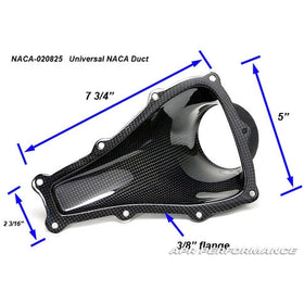 CARBON FIBER NACA Duct Type 1 Universal - 0