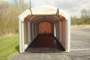 CarCapsule 36' Outdoor Showcase w/11' Pitched Roof-10