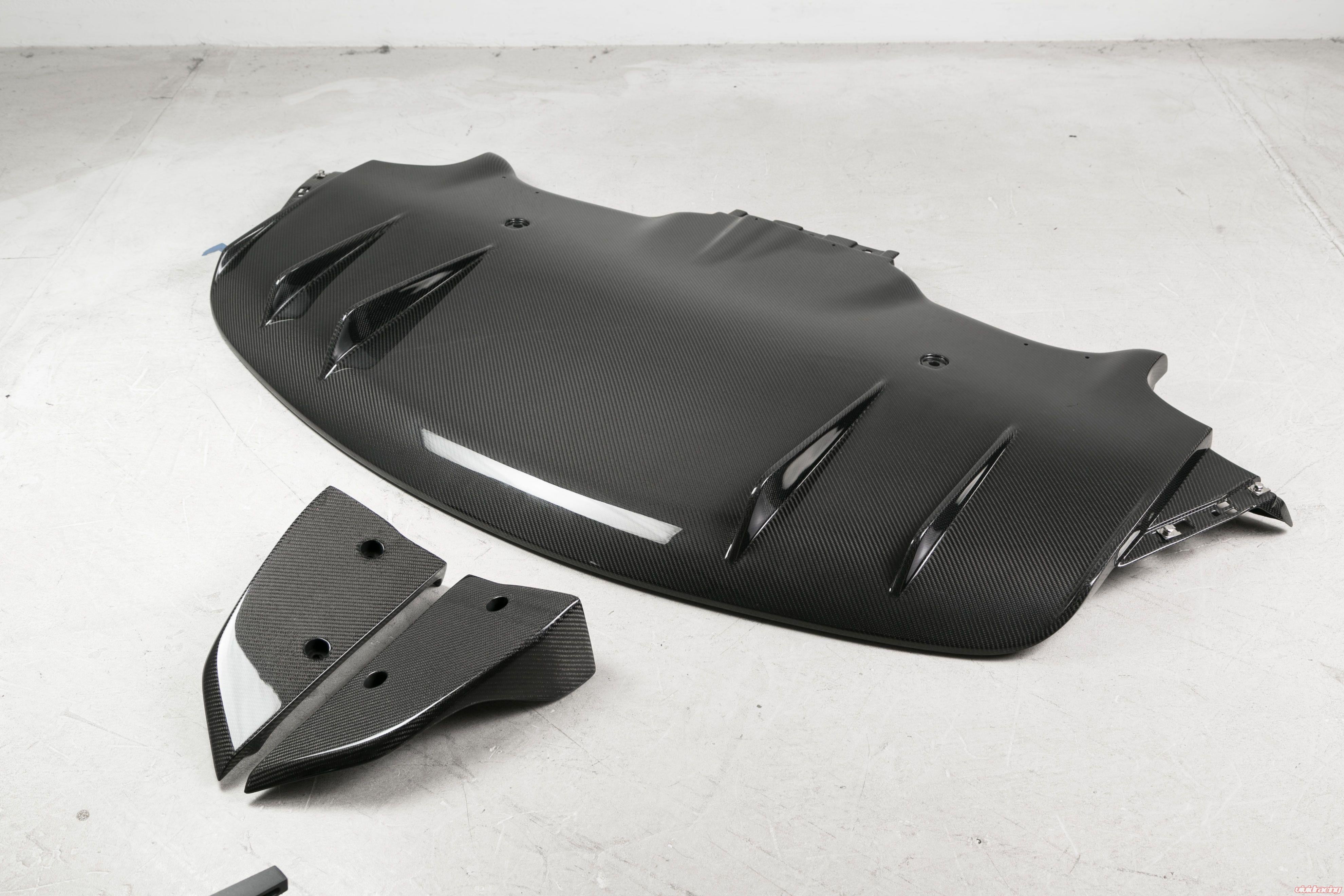 VR Aero SL Style Carbon Fiber Rear Diffuser Tesla Model 3 2018+
