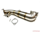 Evolution Racewerks Sports Series 4" Brush Finish 200 CEL Race DownPipe Alfa Romeo Giulia | Stelvio 2.0L 2016+-1