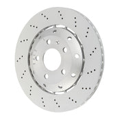 SHW 07-08 Audi RS4 4.2L Right Rear Cross-Drilled Lightweight Brake Rotor (8E0615602D)