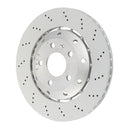 SHW 07-08 Audi RS4 4.2L Right Rear Cross-Drilled Lightweight Brake Rotor (8E0615602D)-1