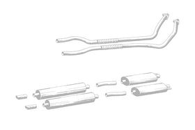 Aston Martin DBS 6 Vantage Stainless Steel Exhaust (1967-72)