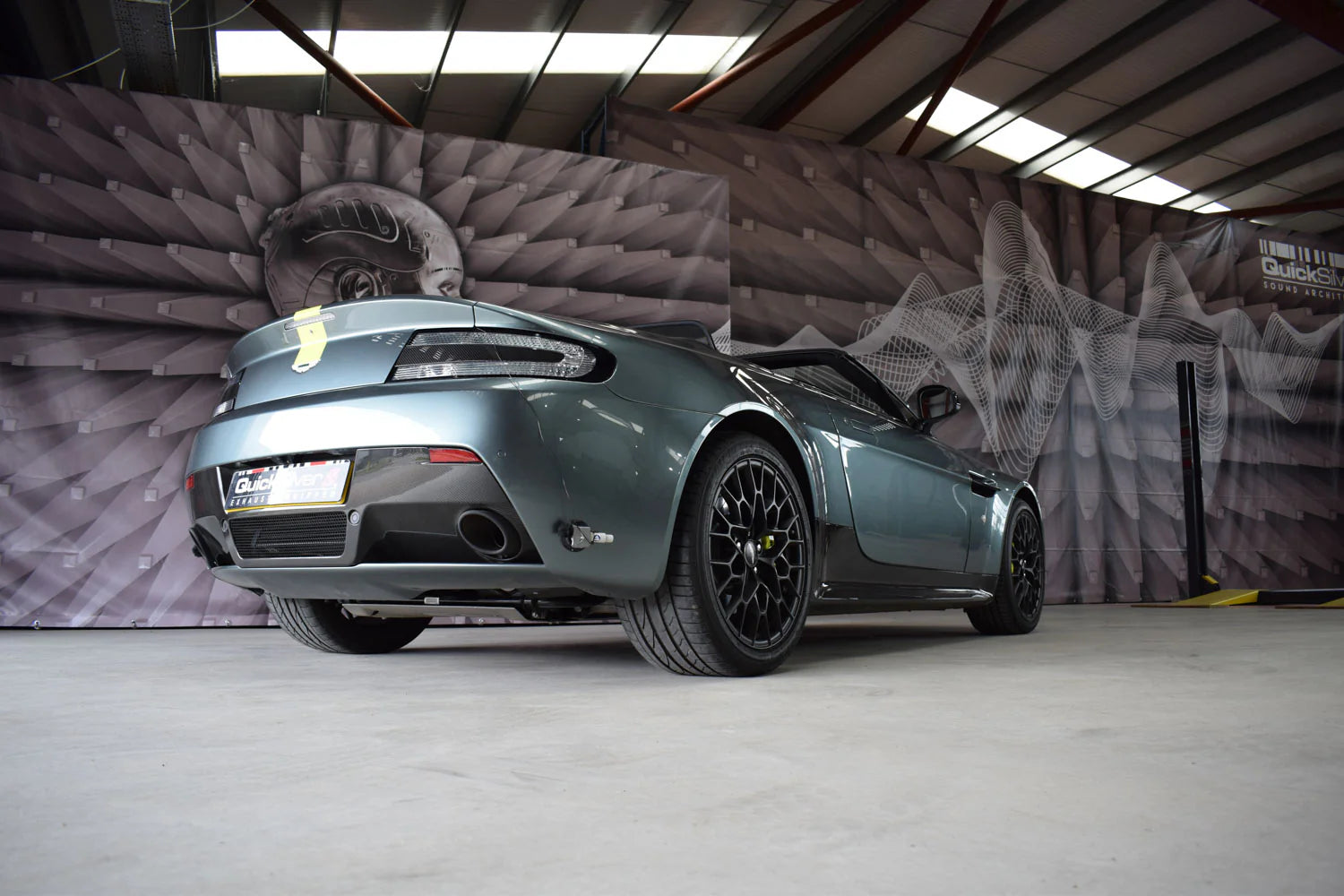 Aston Martin V8 Vantage inc. AMR - Titanium Ultralight Rear Exhaust Section (2005-18) - 0