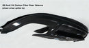 EUROGEAR CARBON FIBER REAR VALENCE SPLITTER | B8 AUDI A5 & S5-4