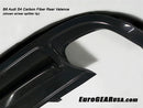 EUROGEAR CARBON FIBER REAR VALENCE SPLITTER | B8 AUDI A5 & S5-5
