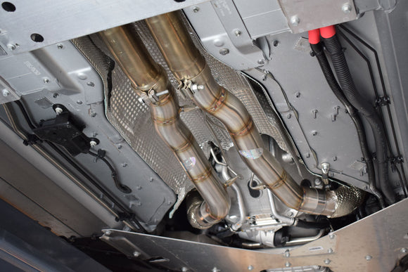 Aston Martin V8 Vantage - OPF/GPF Delete Pipes (2024 on)