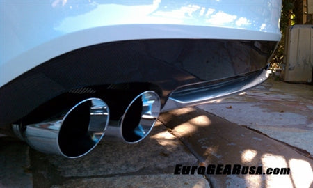 EUROGEAR CARBON FIBER REAR VALENCE SPLITTER | B8 AUDI A5 & S5 - 0