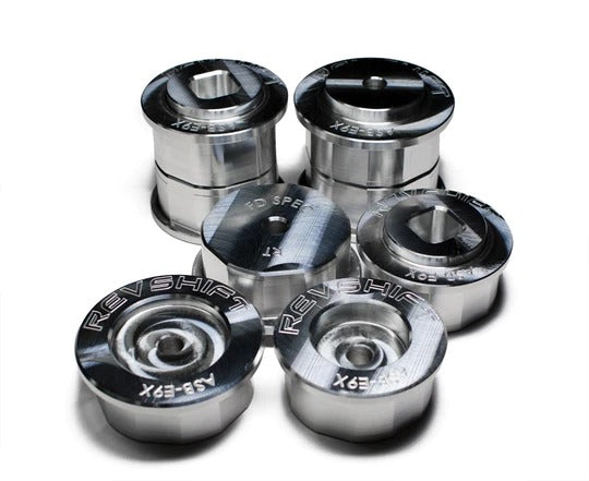 BMW Billet Aluminum Subframe Bushing Kit - Revshift ASB-E9X