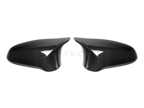 AutoTecknic Replacement Version II Dry Carbon Mirror Covers | BMW F87 M2 Competition | F80 M3 | BMW F82/F83 M4