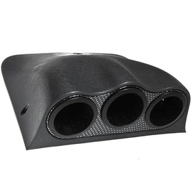 ATI 04-08 Scion tC Triple Pod Center Dash 52mm-60mm w/ Chrome Face Plate