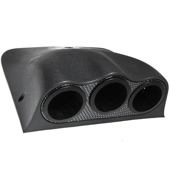 ATI 04-08 Scion tC Triple Pod Center Dash 52mm-60mm w/ Chrome Face Plate