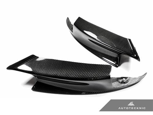 AutoTecknic Dry Carbon Fiber Performante Aero Splitters | BMW E90/E92/E93 M3