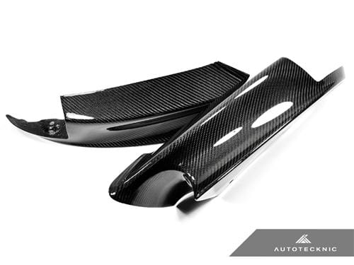AutoTecknic Dry Carbon Fiber Performante Aero Splitters | BMW E90/E92/E93 M3