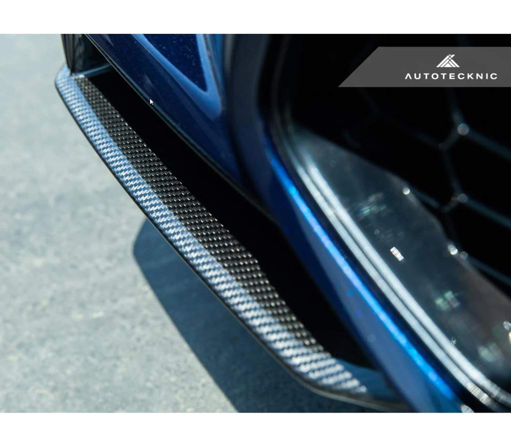 Autotecknic Performance Dry Carbon Splitter Set - BMW F95 X5M