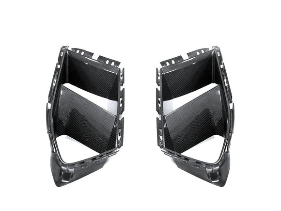 Autotecknic Dry Carbon Lower Front Bumper Vent Set - BMW / G8x M3 / M4