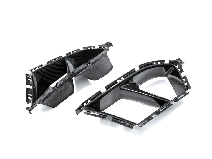 Autotecknic Dry Carbon Lower Front Bumper Vent Set - BMW / G8x M3 / M4