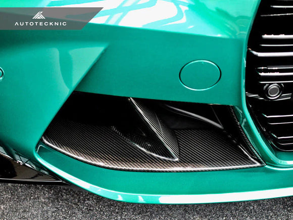 Autotecknic Dry Carbon Lower Front Bumper Vent Set - BMW / G8x M3 / M4