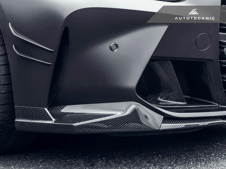 Autotecknic Dry Carbon Lower Front Bumper Vent Set - BMW / G8x M3 / M4