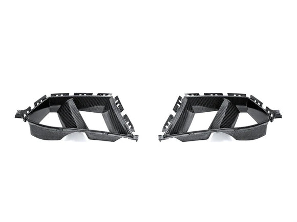 Autotecknic Dry Carbon Lower Front Bumper Vent Set - BMW / G8x M3 / M4