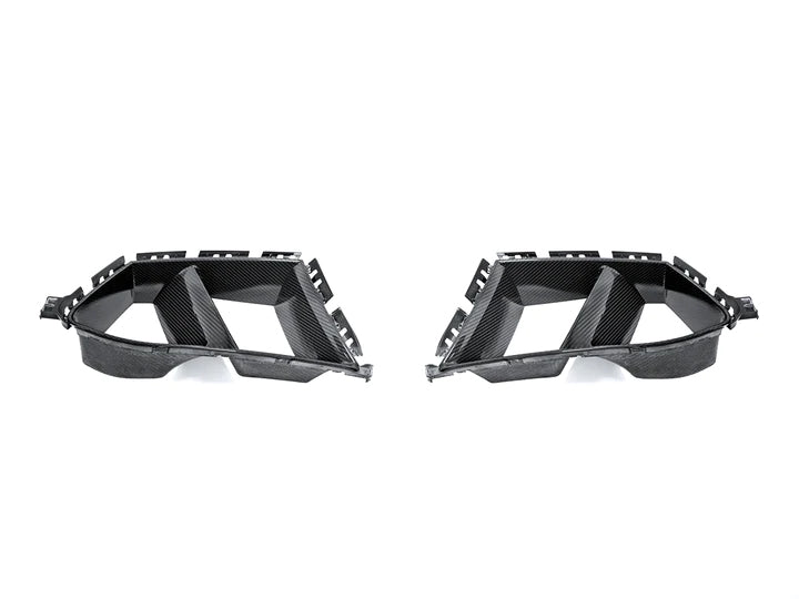 Autotecknic Dry Carbon Lower Front Bumper Vent Set - BMW / G8x M3 / M4 - 0
