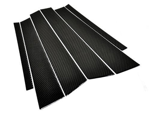 Autotecknic Carbon Fiber B And C Pillar Covers | BMW F30 3-Series Sedan