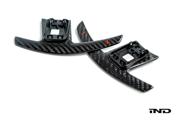 AutoTecknic Dry Carbon Battle Version Shift Paddles - F90 M5 | G30 5-Series | G32 6-Series GT