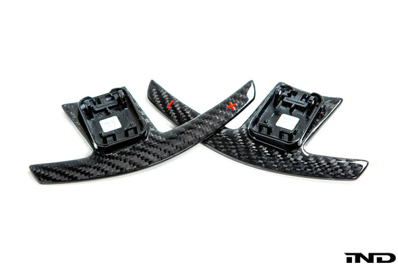 AutoTecknic Dry Carbon Battle Version Shift Paddles - F90 M5 | G30 5-Series | G32 6-Series GT