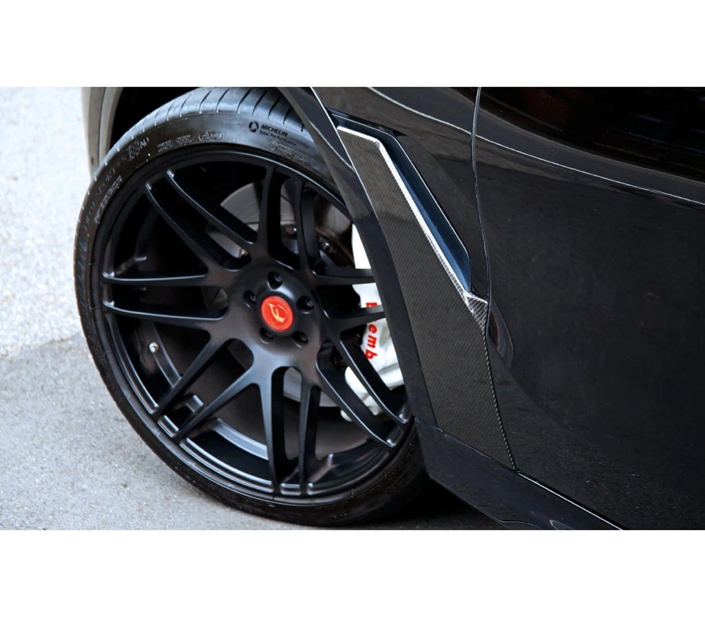 Autotecknic Dry Carbon Fiber Fender Trim Set - BMW G06 X6 - 0