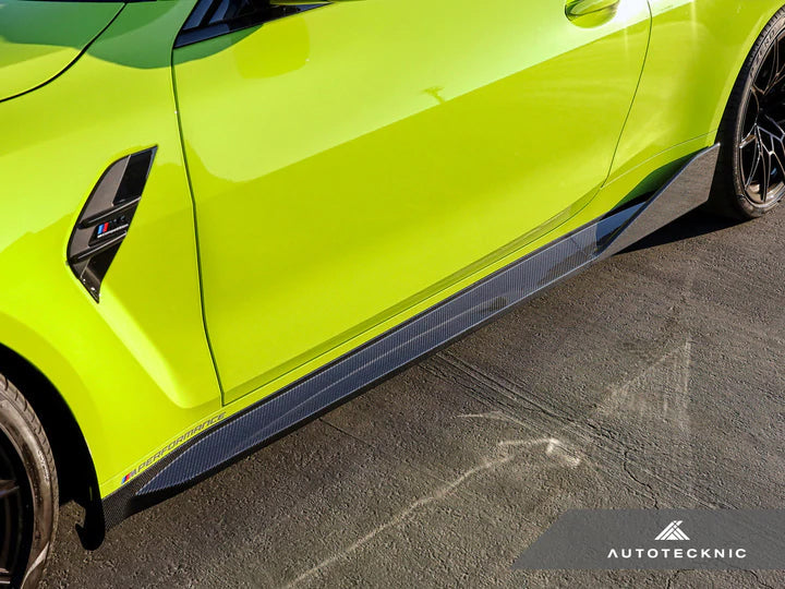 Autotecknic Dry Carbon Performante Side Skirt - BMW / G8x M4