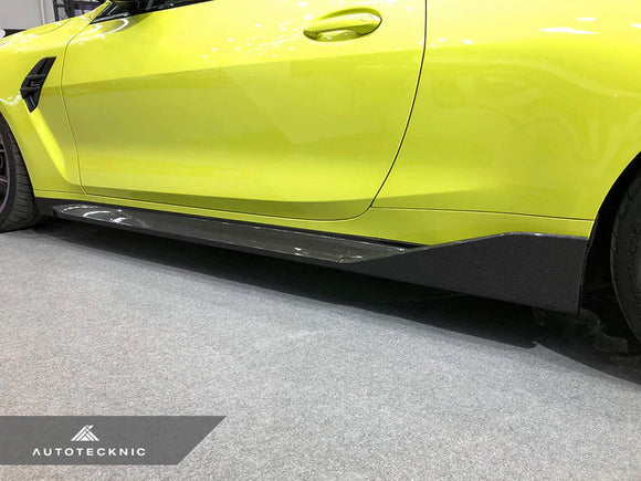 Autotecknic Dry Carbon Performante Side Skirt - BMW / G8x M4
