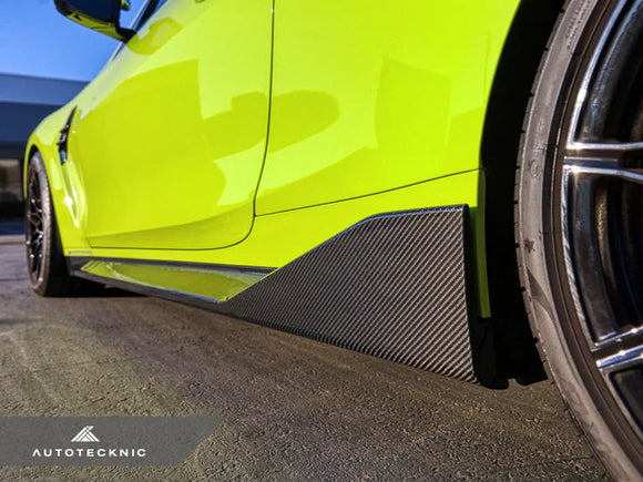 Autotecknic Dry Carbon Performante Side Skirt - BMW / G8x M4