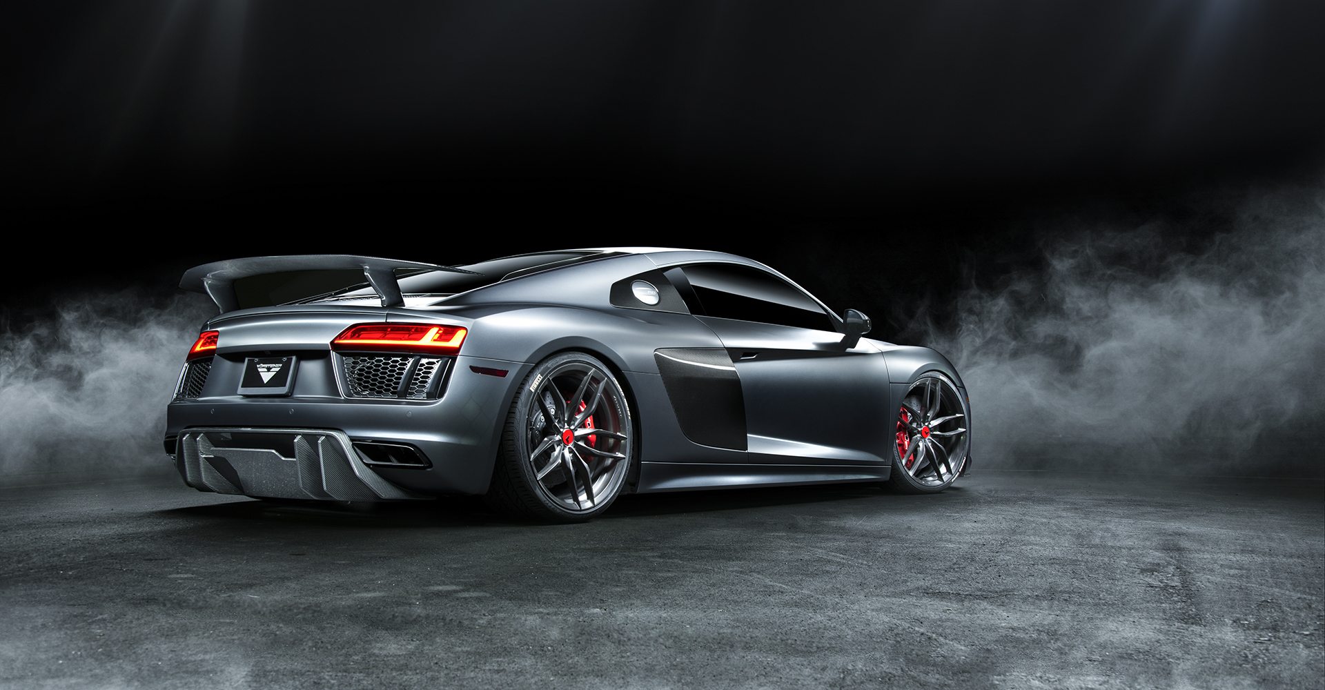 Vorsteiner 2017+ Audi R8 VRS Aero Wing Carbon Fiber PP 2x2 Glossy (V10+ ONLY)