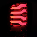 AlphaRex 14-18 Chevrolet Silverado 1500 PRO-Series LED Tail Lights Red Smoke-4